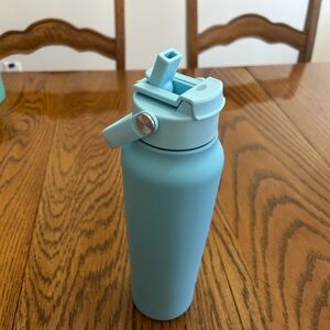 2 Blue Water Bottles